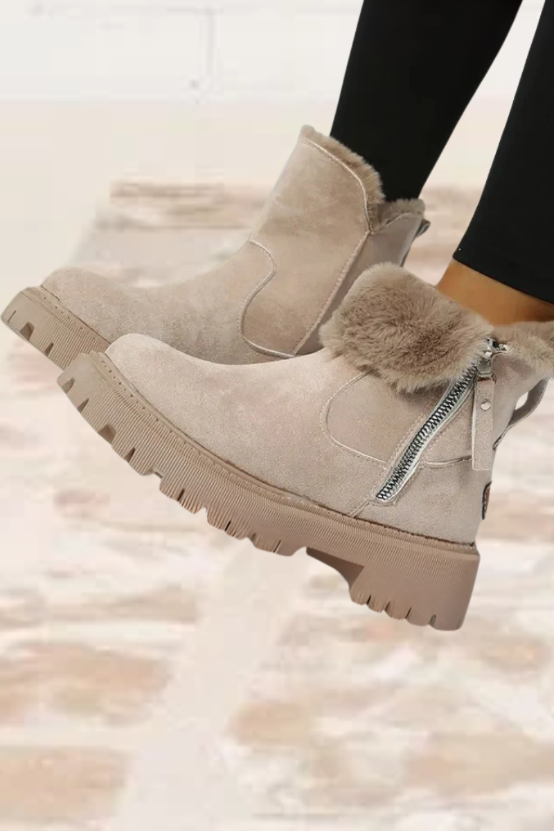 Aurélise | Bottines Hiver Douillettes & Élégantes