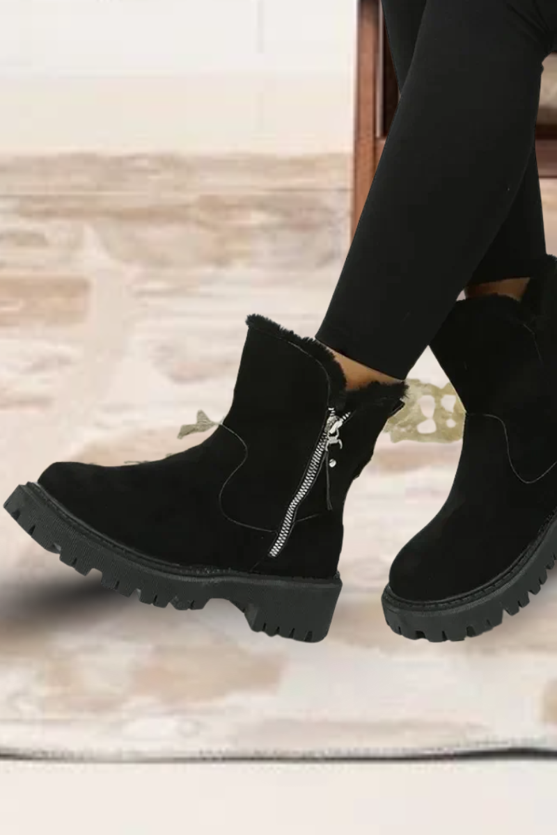Aurélise | Bottines Hiver Douillettes & Élégantes