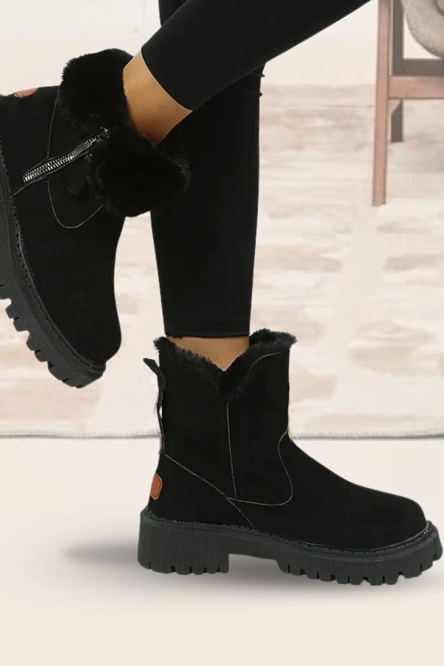 Aurélise | Bottines Hiver Douillettes & Élégantes